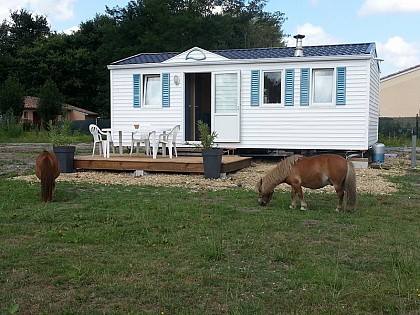 Mobilhome des Écuries du Lac d'Hostens
