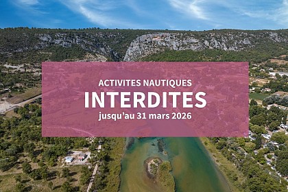 Lac de Quinson - Montmeyan Plage