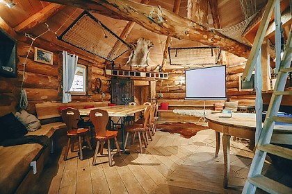 Les cabanes du Salève - Espace de travail