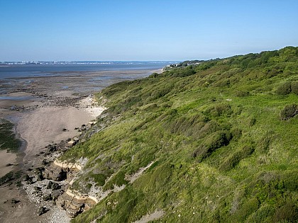 Les falaises des Roches Noires - pointe du Heurt