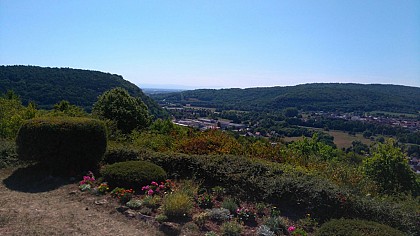 Panoramic view from the Schiebenberg