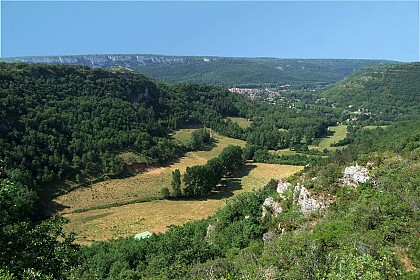 Point de vue sur le cirque de Nibouzou