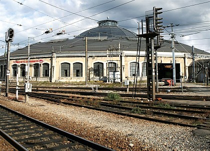 Railway roundhouse