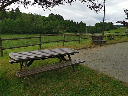 Aire de pique nique de Vidaillat