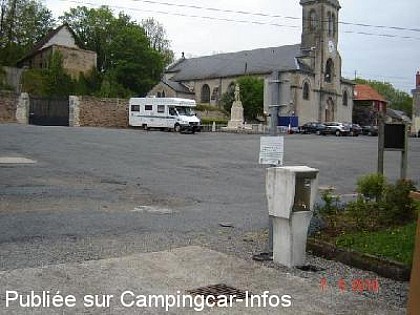Aire de service pour Camping-Car de Larochemillay