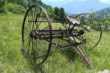 Vintage swather rake