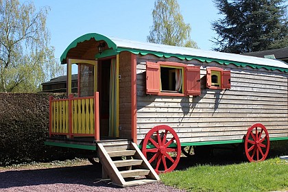 Roulotte au Camping du Sans Souci