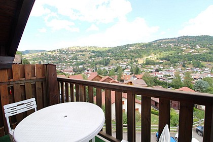 Flat 4 persons - "La Belle vue" - With balcony, view of La Bresse and the mountains