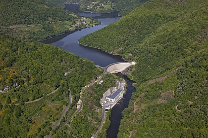 Barrage et usine EDF de Couesques