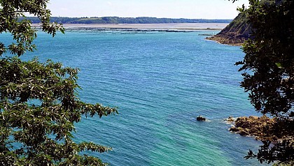 Vue sur la Baie de la Fresnaye