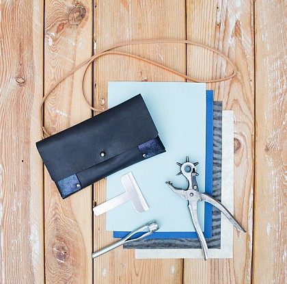 ATELIER CUIR MAROLINE : FABRICATION D'UN SAC ARTISANAL
