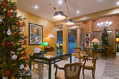 Le Manoir au lac - salon de the