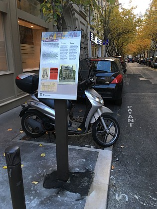 Panneau du Patrimoine : Quartier Centre