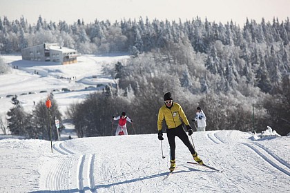 The Ballon d'Alsace ski resort