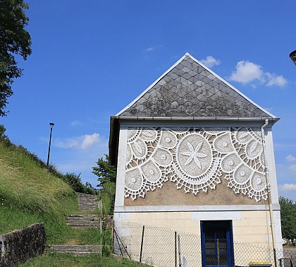 "Fresque en dentelle", NeSpoon (2023)