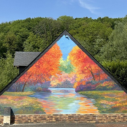 "Fresque néo-impressionniste", Frédérique Baray (2023)