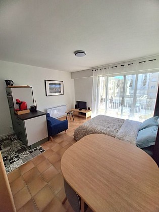 Studio 150m de la plage