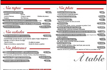 Traiteur - Le Chalet