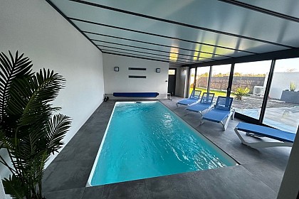 Maison de vacances avec piscine intérieure entre Saint Jean de Monts et Saint Hilaire de Riez