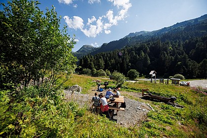 Plan Ravet picnic area