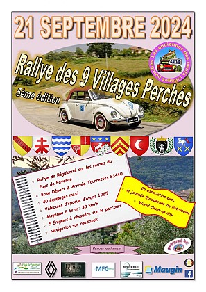 RALLYE des 9 villages perchés - 5ème édition