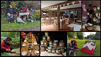 Camping & Guinguette du Touroulet - Cocon des Canailles