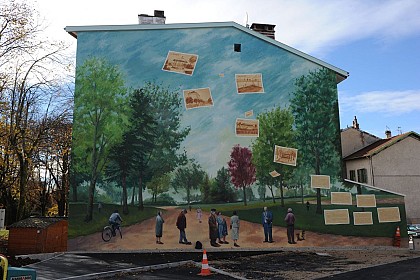 Fresques et murs peints - René Nicod