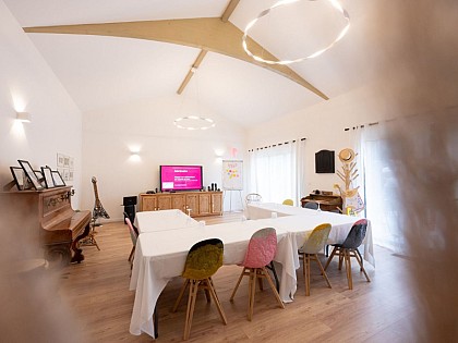 Eco-lieu Ferme de Belle Combe - Salle de séminaires