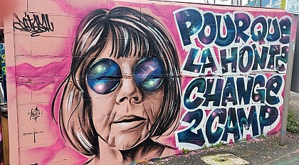 Hommage à Gisèle Pelicot Street Art