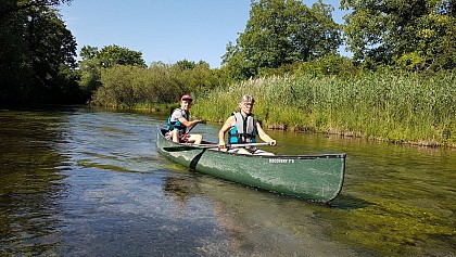 Location de canoë et kayak au club canoës de Rhinau