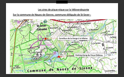 Aire de pique-nique - sur la commune de Noues-de-Sienne