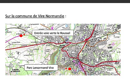 Aire de pique-nique - sur la commune de Vire-Normandie