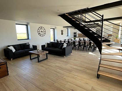 Grand gîte à la campagne