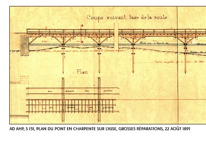 Un petit pont de bois ...