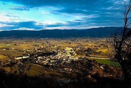 A protective mountainous area