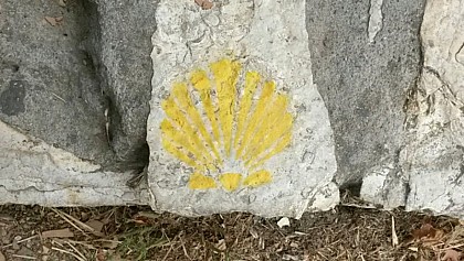 The road of Santiago de Compostela.