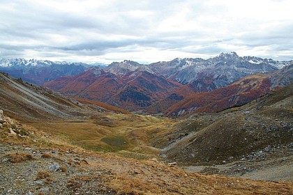 Vue depuis le lac Soulier