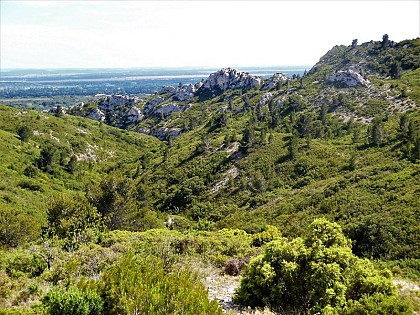 View of the Pas du Cerf
