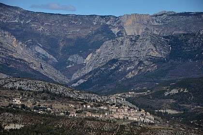 Panorama sur Trigance