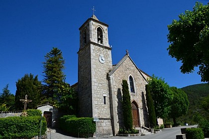 L'eglise de la Roque Esclapon