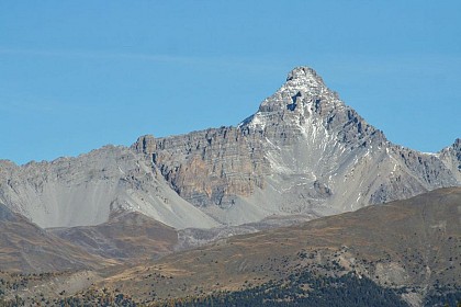 View of the Pic de Rochebrune