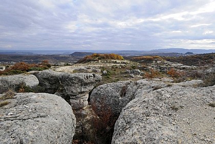 Les Mourres, géosite du Géoparc mondial UNESCO du Luberon