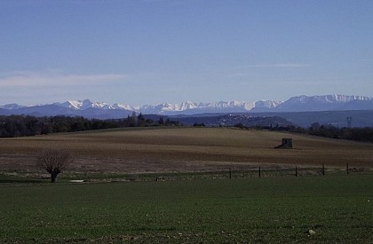 Un belvédère sur les Alpes