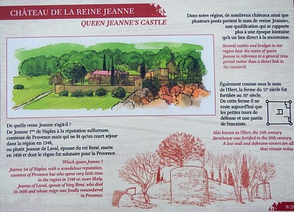 Le château de la reine Jeanne