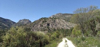 Massifs marneux à perte de vue