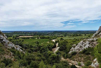 Vue sur la plaine d'Entreconque