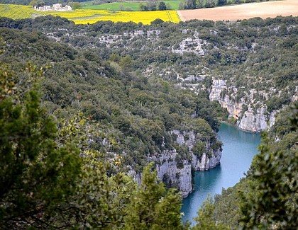 Vue sur les gorges