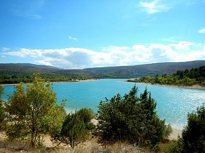 Les plages des Salles sur Verdon
