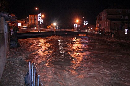 The Calavon, a torrential river