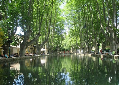 The basin pond of Cucuron